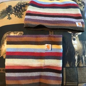Carhartt Wintet Hat and Neck Gaiter